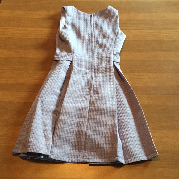 Modcloth retro mod 60s-style lavender fit & flare A-line dress office business - Picture 14 of 16